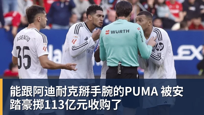 能跟阿迪耐克掰手腕的PUMA 被安踏豪掷113亿元收购了